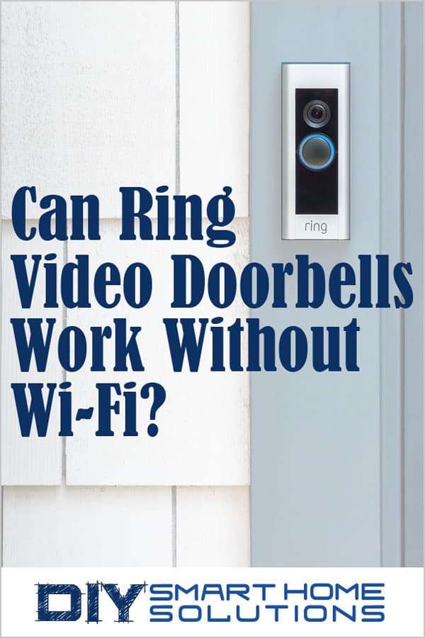 does ring doorbell chime work without wifi